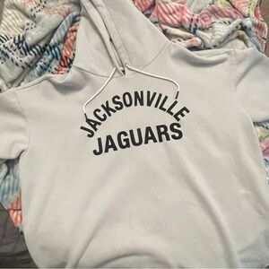 Jacksonville Jaguars Fanatics Signature Short Sleeve Pullover Hoodie Gray szXL